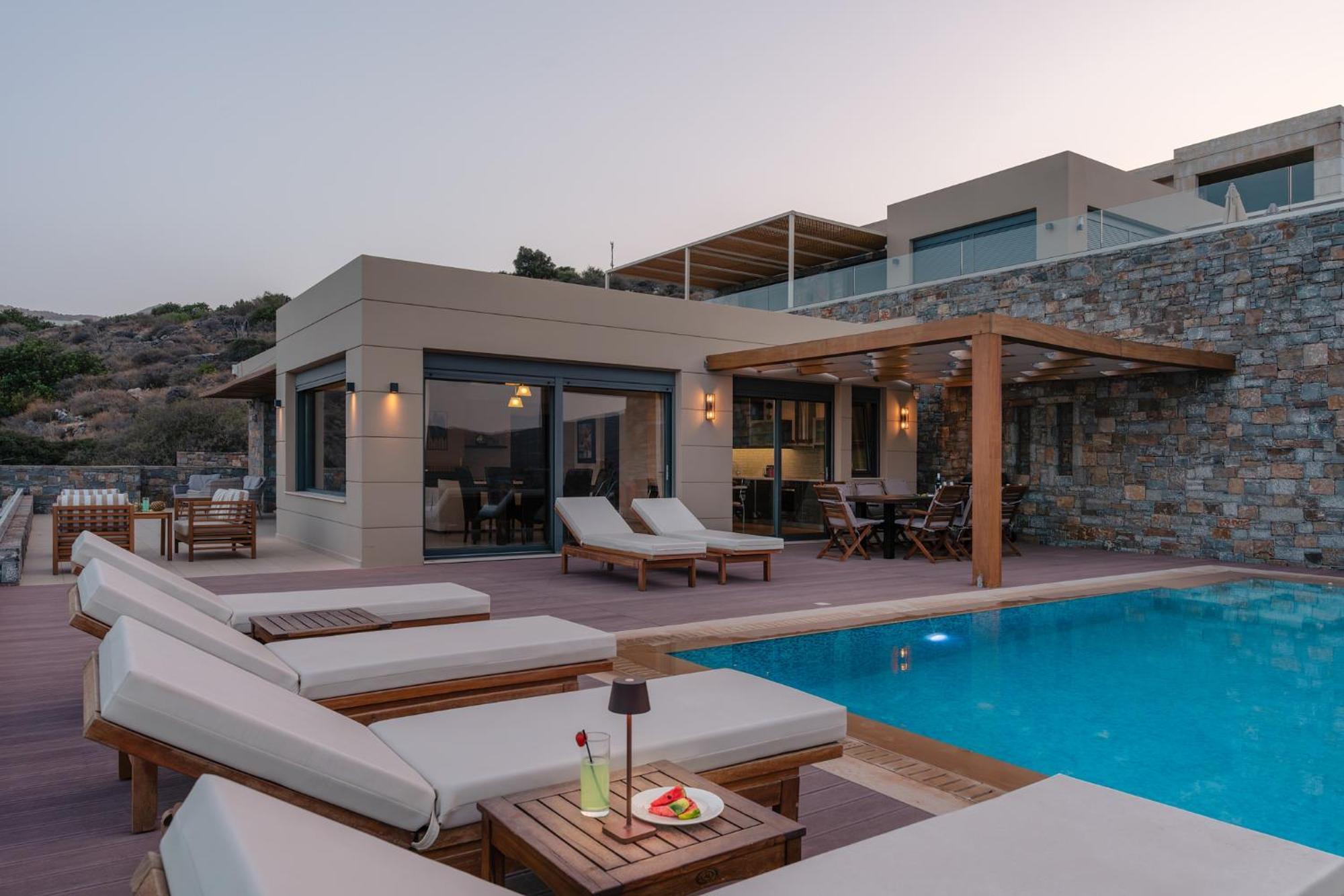 Elounda Panorama Villa Экстерьер фото